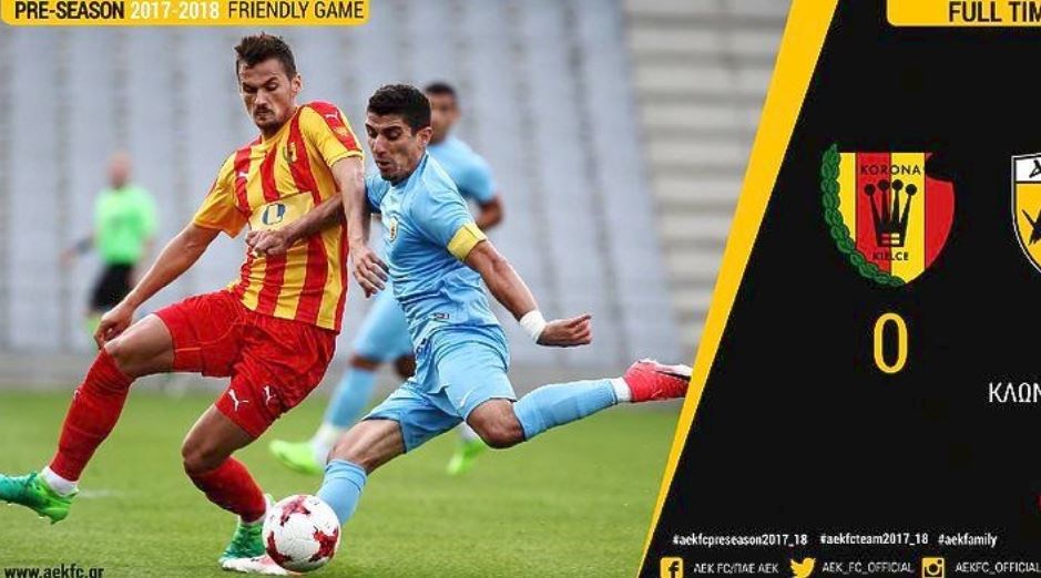 Νίκη για την ΑΕΚ κόντρα στην Κορόνα