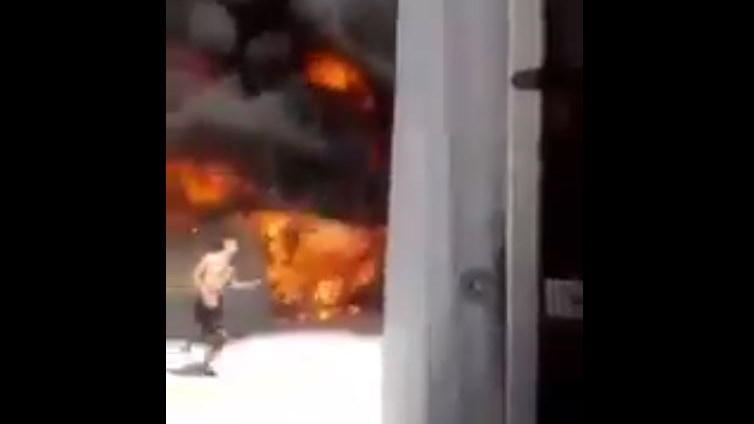 Νέο ΒΙΝΤΕΟ από την πυρκαγιά στη Μόρια