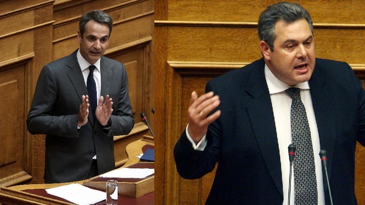 Κόντρα Μητσοτάκη – Καμμένου στη Βουλή – Θέμα δεδηλωμένης έθεσε ο πρόεδρος της ΝΔ – ΒΙΝΤΕΟ