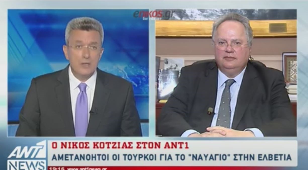 Ο Νίκος Κοτζιάς στον ΑΝΤ1: Οι Τούρκοι έλεγαν ψέματα στον ΓΓ του ΟΗΕ για το Κυπριακό – ΒΙΝΤΕΟ