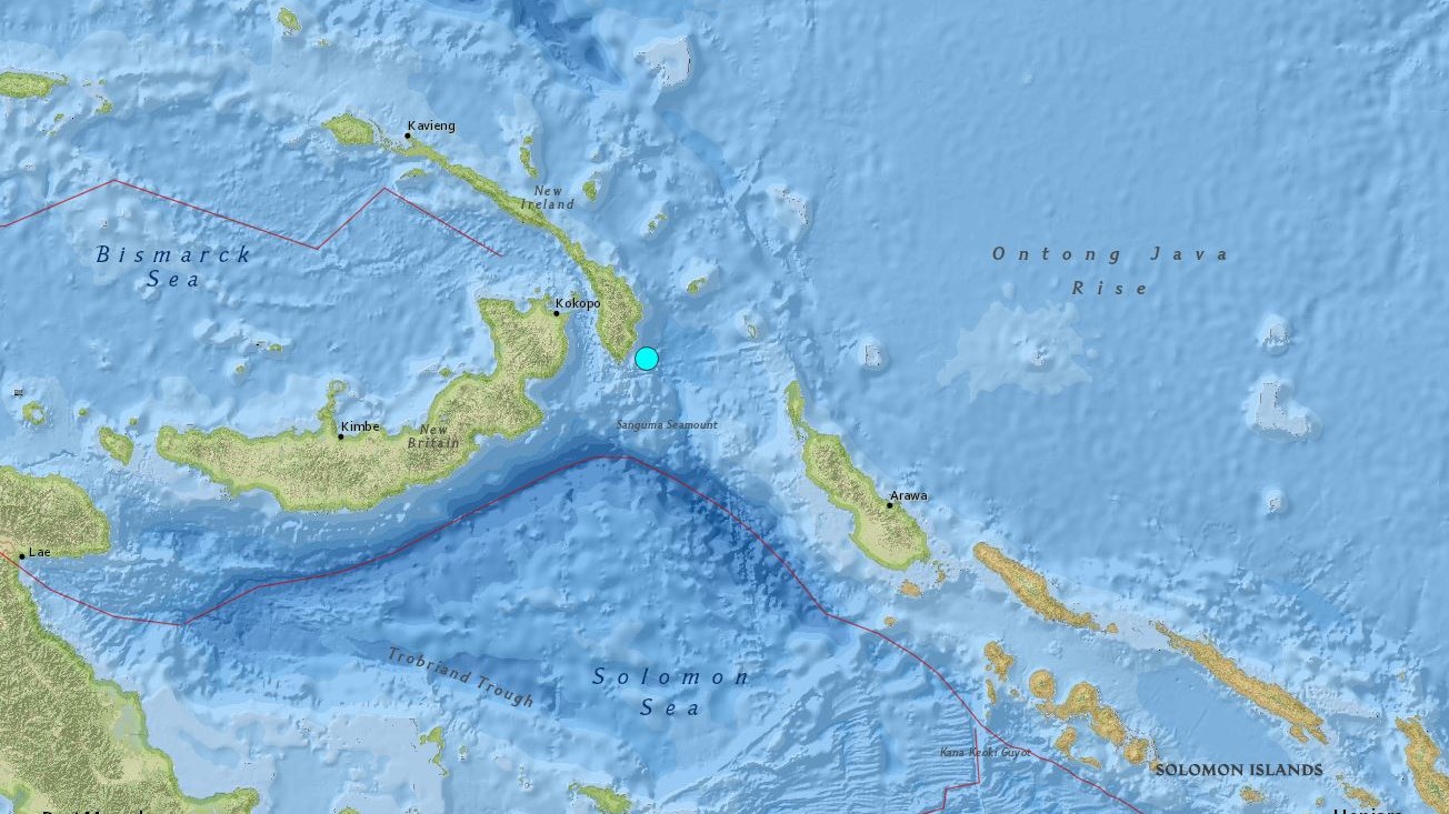 Σεισμός 6,4 Ρίχτερ έπληξε την Παπούα Νέα Γουινέα
