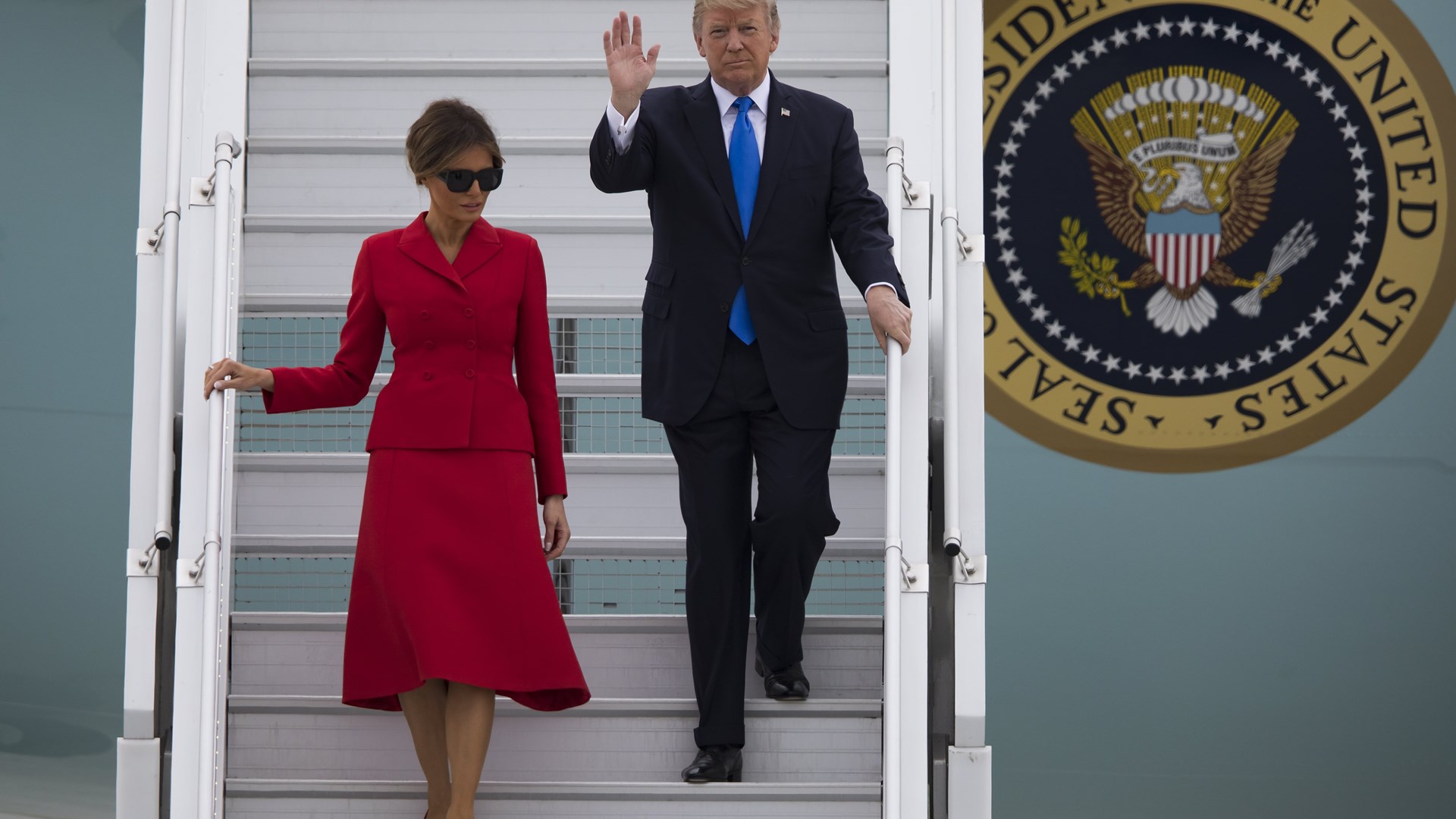 Ο Τραμπ έφτασε στο Παρίσι – Το πρόγραμμα του Αμερικανού προέδρου – ΦΩΤΟ – ΒΙΝΤΕΟ