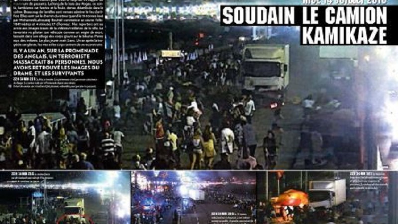 Σάλος με τις φωτογραφίες από το μακελειό στη Νίκαια που δημοσιεύει το Paris Match