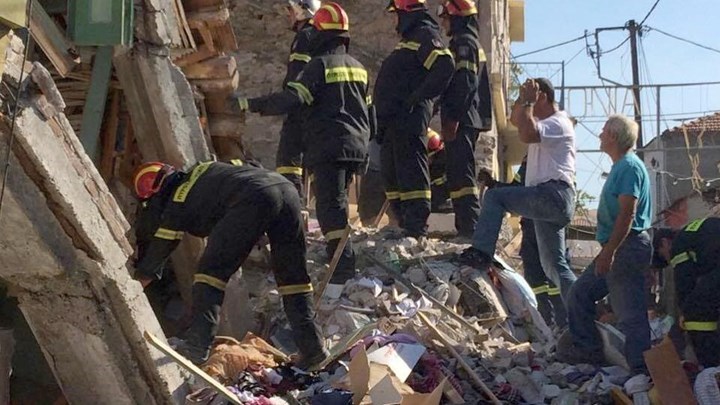 Ένα μήνα μετά τον σεισμό στη Λέσβο σχεδιάζουν την αναστήλωση της Βρίσας