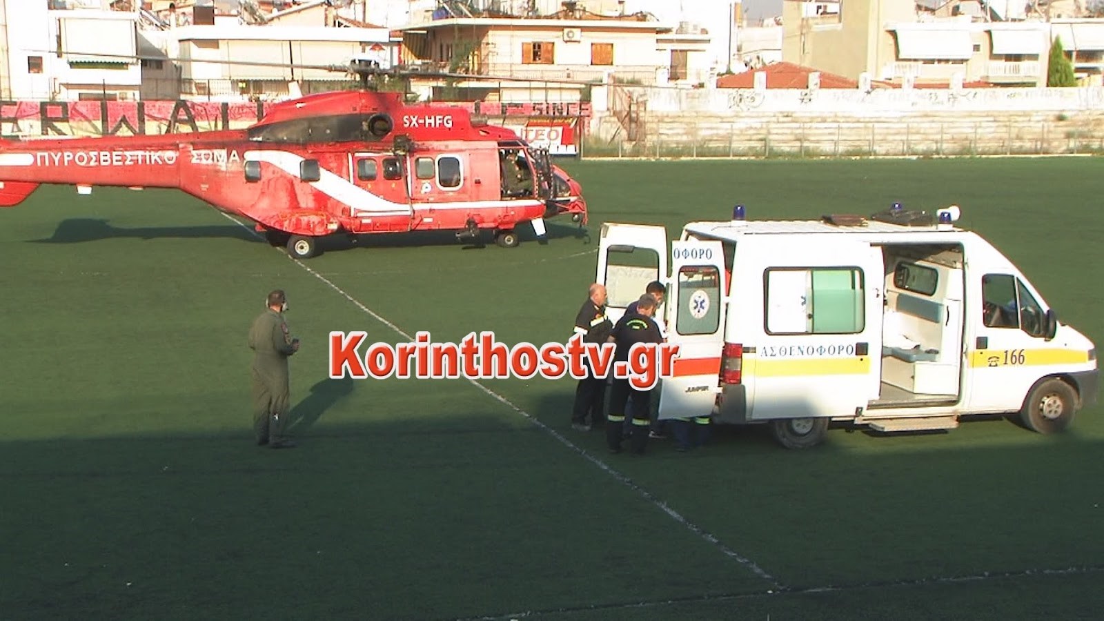 Στο 401 Στρατιωτικό Νοσοκομείο ο ένας από τους πυροσβέστες που τραυματίστηκαν στο Ζευγολατιό – ΒΙΝΤΕΟ