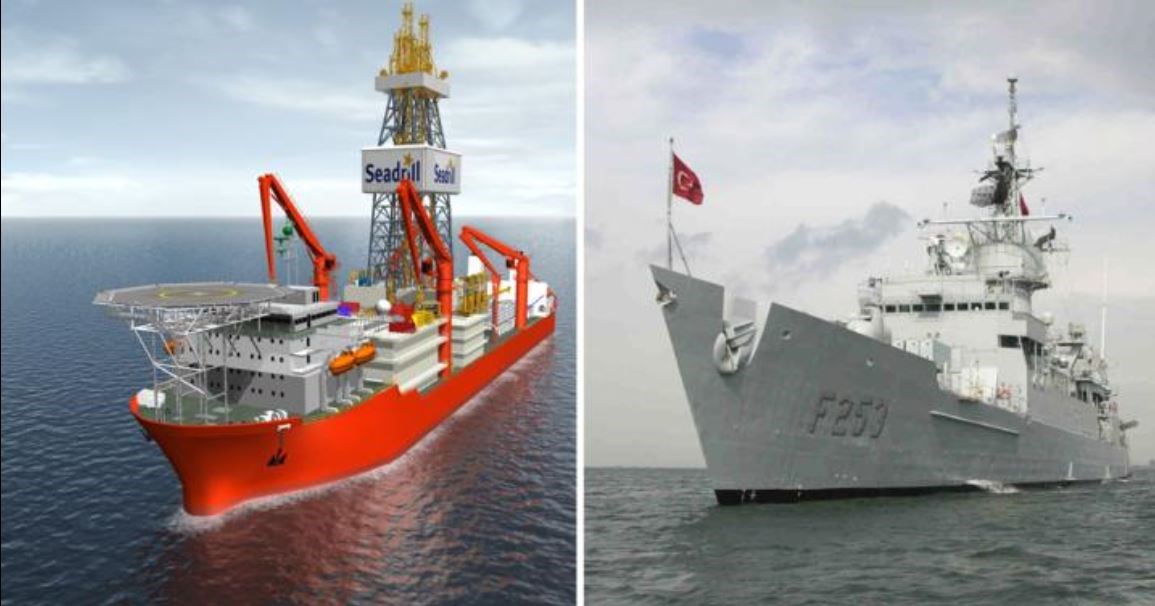 Toυρκικές προκλήσεις στην κυπριακή ΑΟΖ – Η Άγκυρα στέλνει φρεγάτα στο οικόπεδο 11