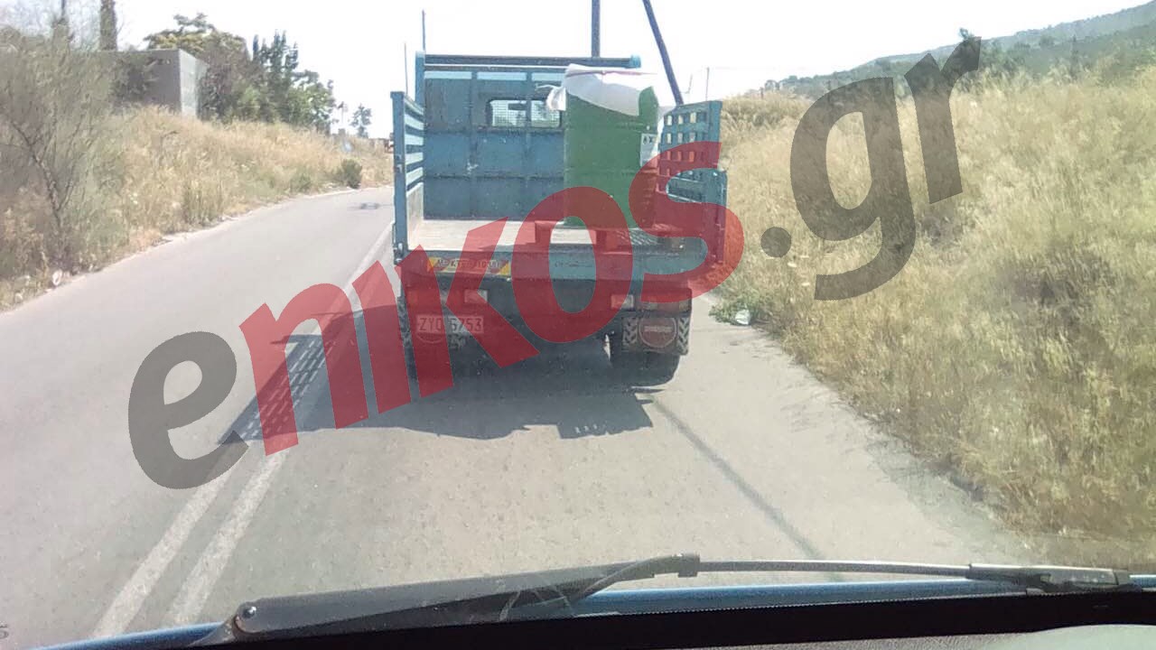 Φορτηγό σκορπάει τον… τρόμο σε ελληνικό δρόμο – ΦΩΤΟ αναγνώστη