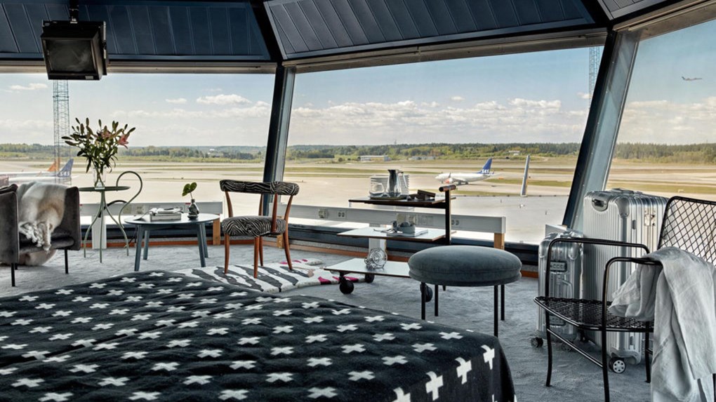 Πύργος ελέγχου μεταμορφώθηκε σε… πολυτελές δωμάτιο ξενοδοχείου – ΦΩΤΟ