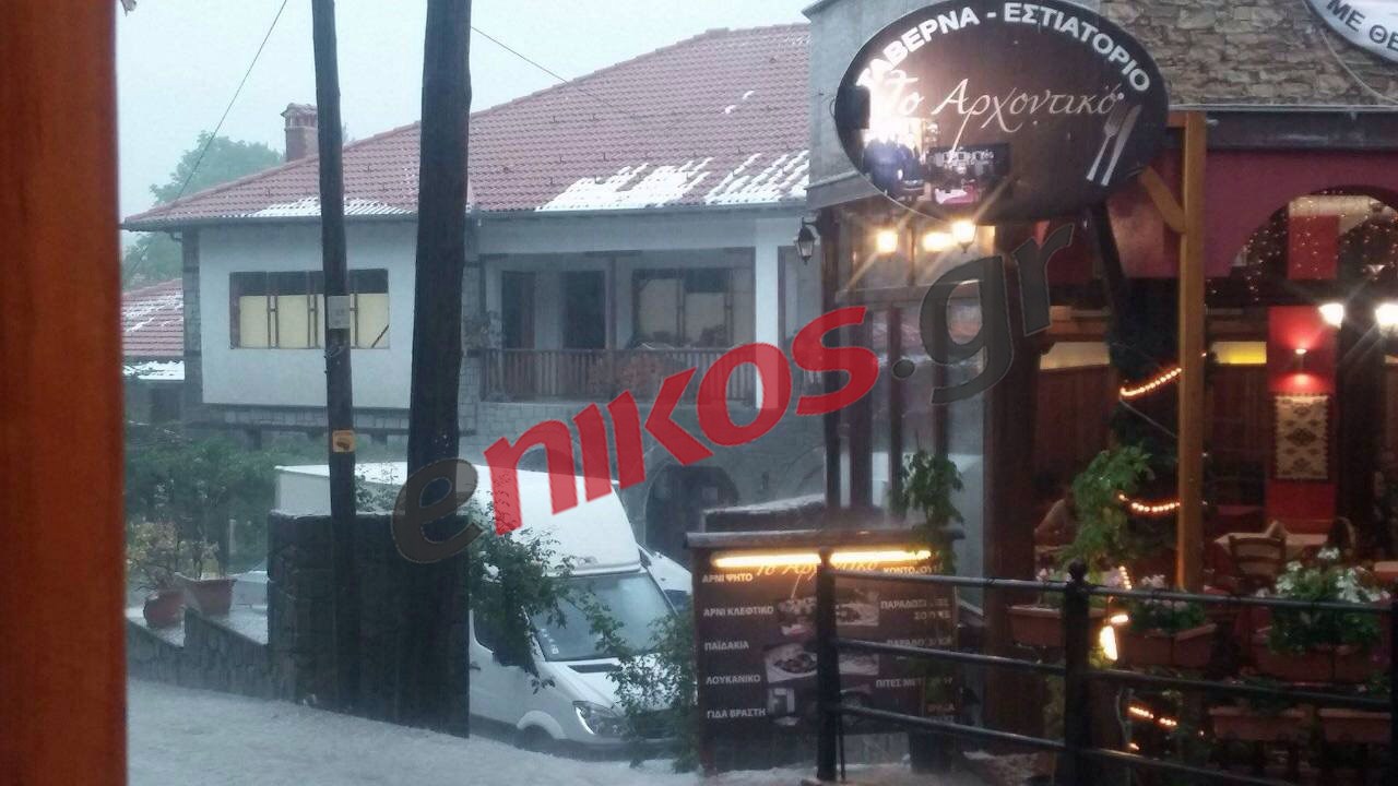 “Άσπρισαν” οι δρόμοι στο Μέτσοβο – ΦΩΤΟ αναγνώστη – ΤΩΡΑ