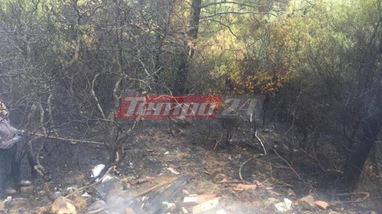 Κατασβέστηκε η φωτιά στον Κρίνο Αχαΐας – ΦΩΤΟ