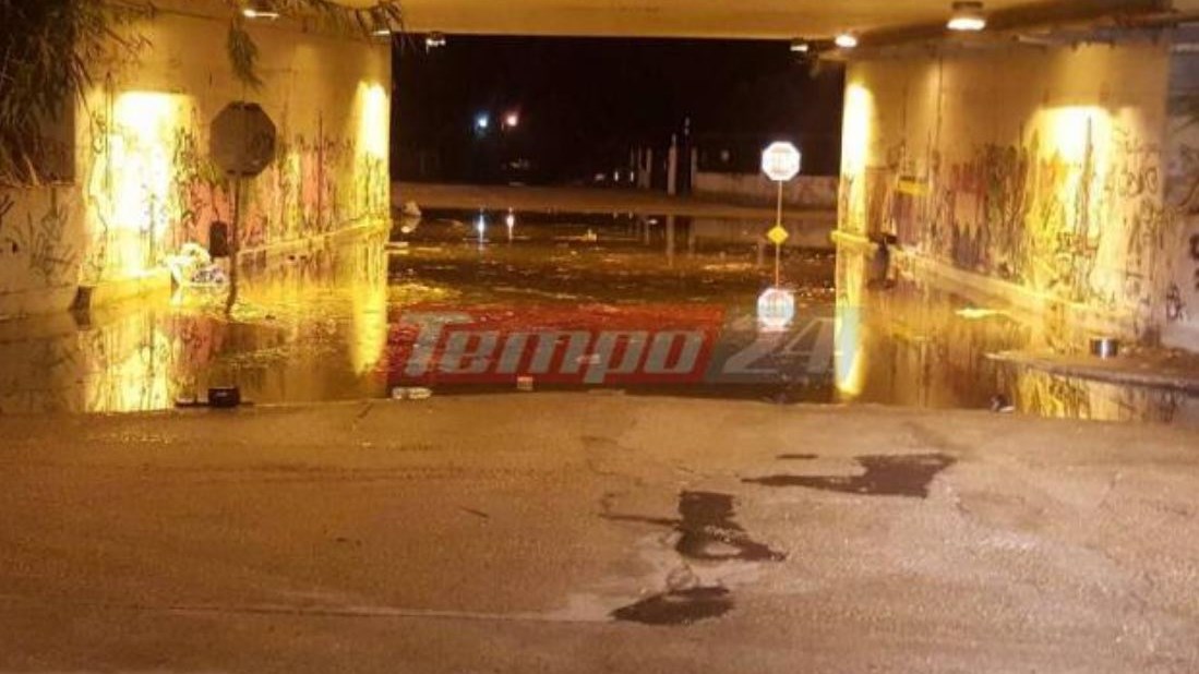 Πάτρα – Προβλήματα από πτώσεις κεραυνών και καταιγίδες