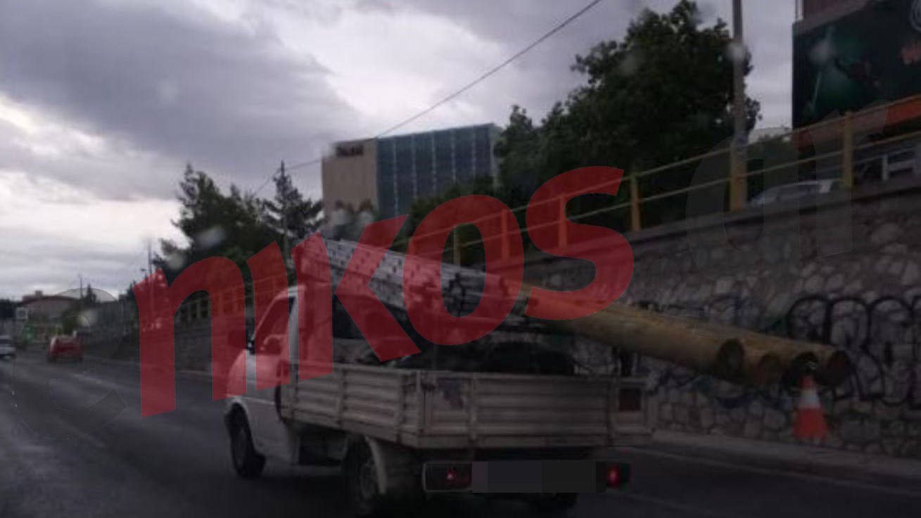 Αυτό το φορτηγό κυκλοφορεί… ελεύθερο – ΦΩΤΟ αναγνώστη