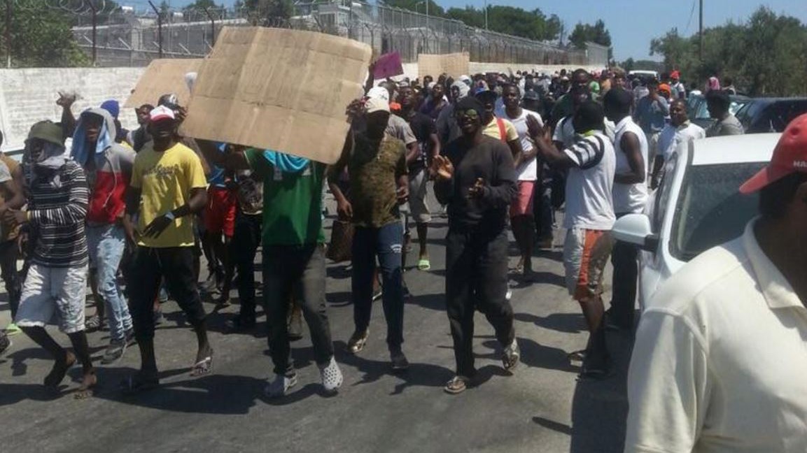 Κατεστάλη η εξέγερση στη Μόρια