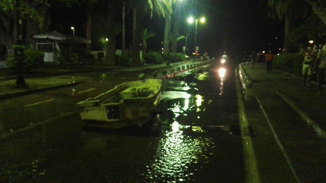 Πλημμύρισε το λιμάνι της Κω εξαιτίας του ισχυρού σεισμού – ΦΩΤΟ – ΤΩΡΑ