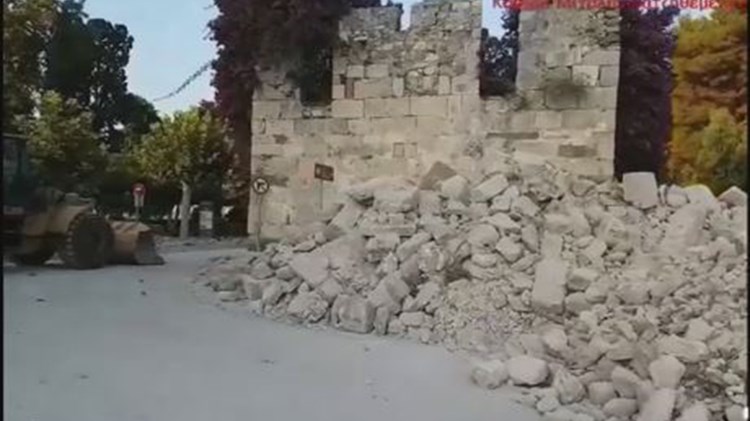 Μετράει τις πληγές της η Κως – Νέο βίντεο με τις σοβαρές καταστροφές από τον σεισμό