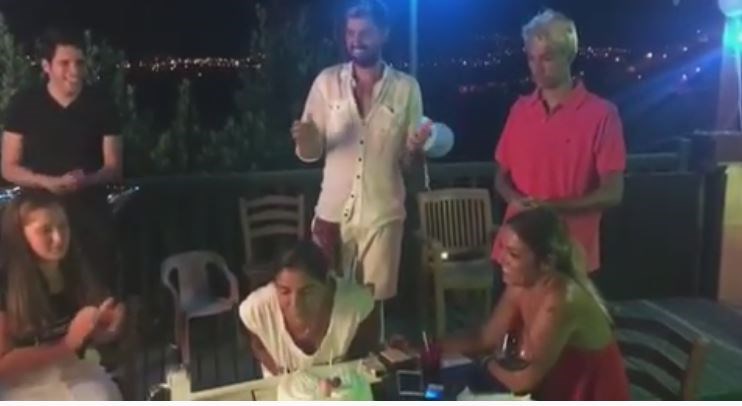 Στιγμές πανικού σε γενέθλια στην Αλικαρνασσό την ώρα του σεισμού – ΒΙΝΤΕΟ