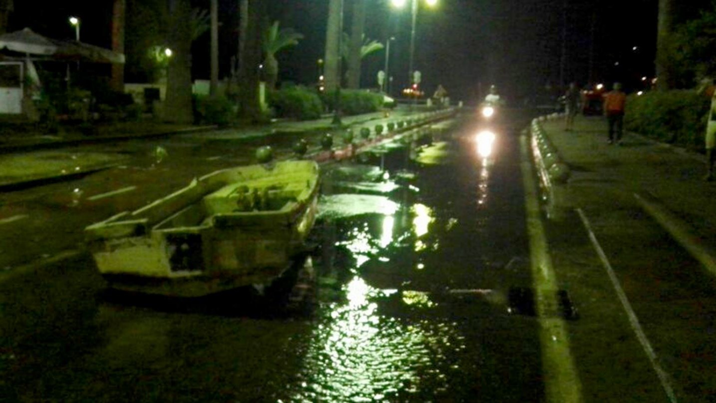 Βγήκαν… σκάφη στη στεριά μετά τον σεισμό στην Κω – ΦΩΤΟ