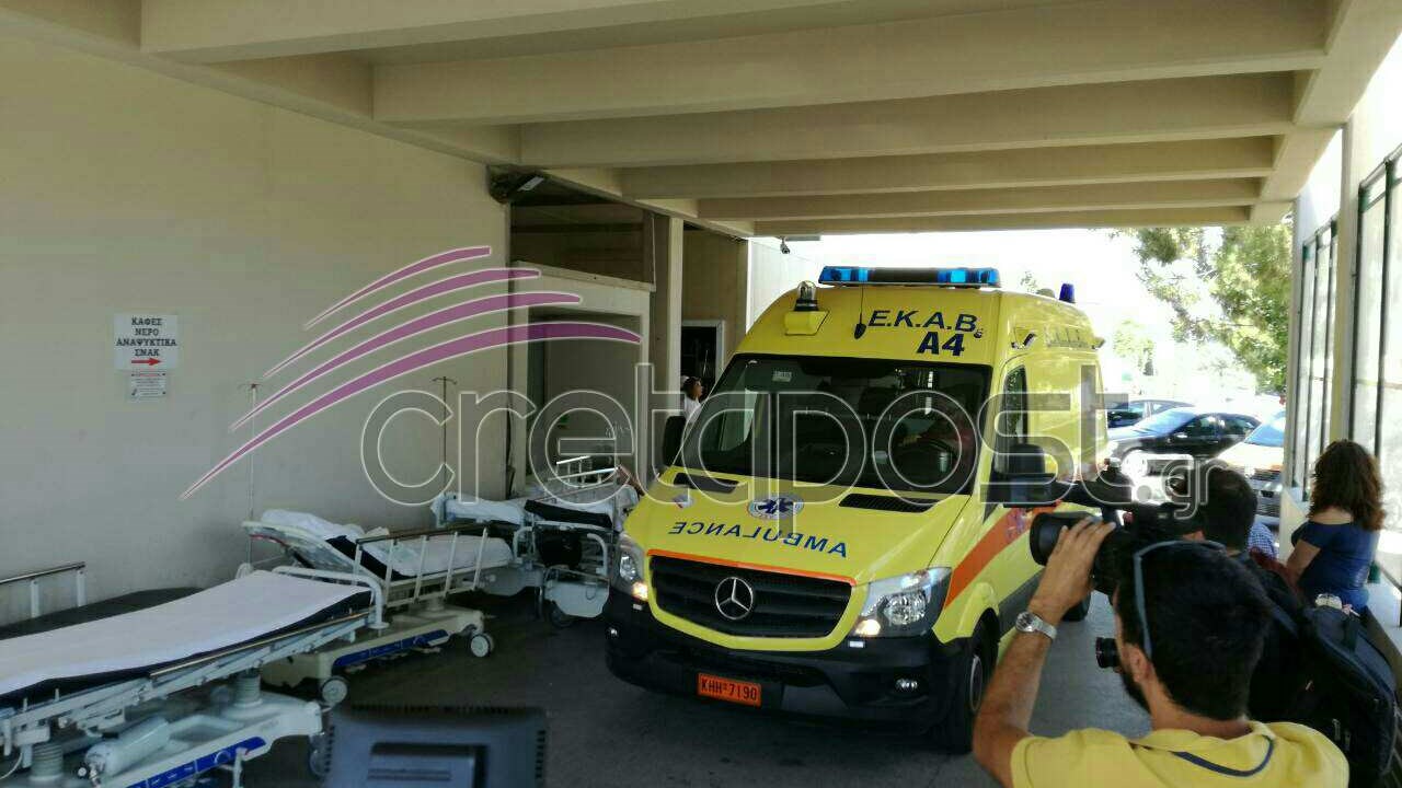 ΦΩΤΟ με τους τραυματίες από τον σεισμό στην Κω που μεταφέρθηκαν στην Κρήτη – ΦΩΤΟ