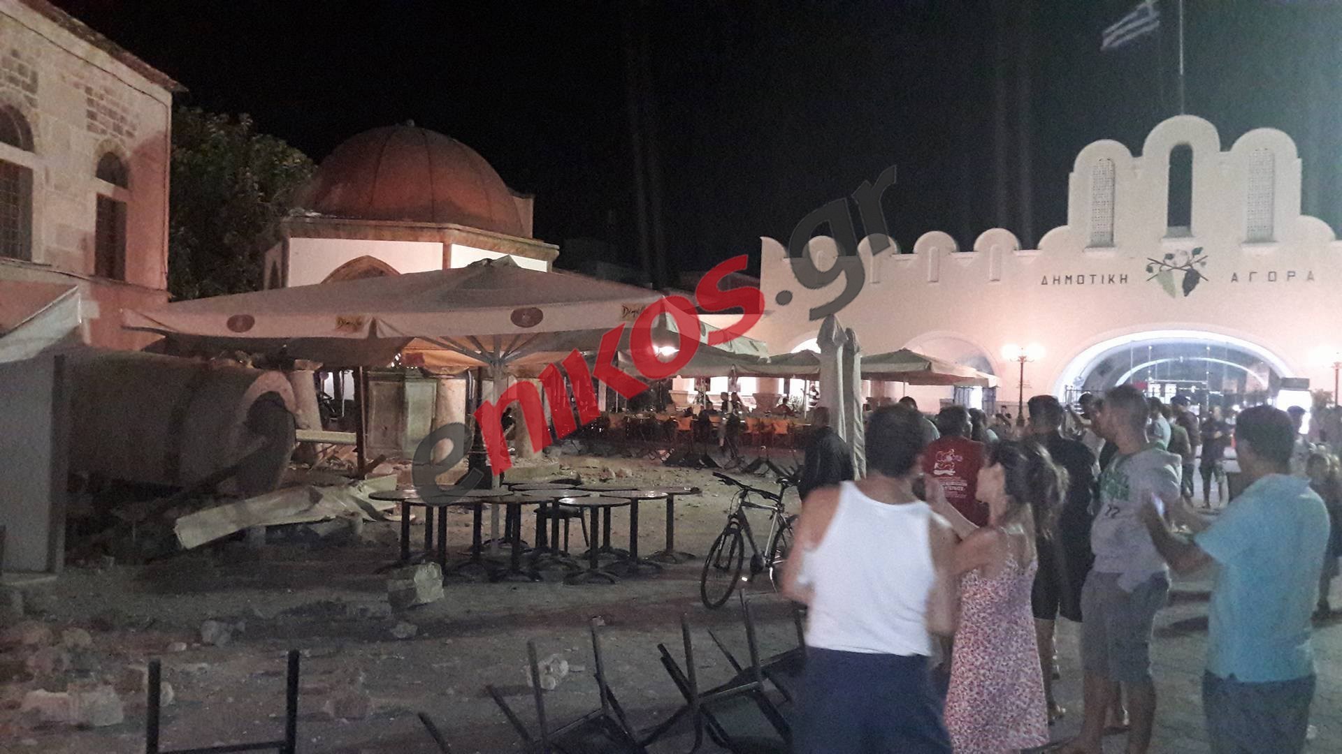 Διακόσιοι μετασεισμοί στην Κω μετά το ισχυρό χτύπημα του Εγκέλαδου