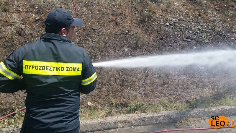 Θεσσαλονίκη: Κινητοποίηση της Πυροσβεστικής μετά από φωτιά στον Περιφερειακό – ΦΩΤΟ