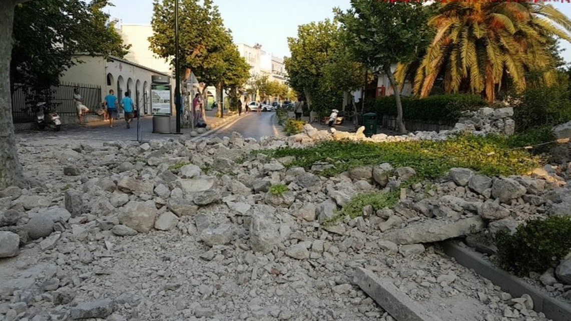 Ζημιές σε αρχαιολογικούς χώρους και μνημεία στην Κω