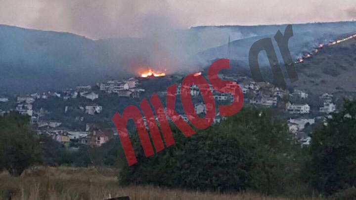 Μαίνεται η μεγάλη πυρκαγιά στα Ιωάννινα – ΦΩΤΟ αναγνώστη
