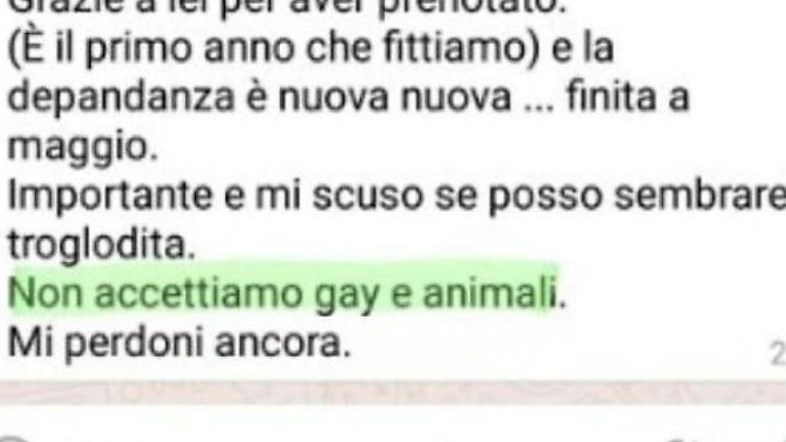 Το ρατσιστικό μήνυμα ξενοδόχου που προκάλεσε σάλο στην Ιταλία – ΦΩΤΟ