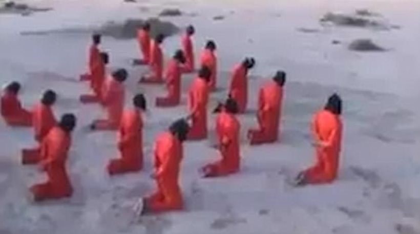 Βίντεο που σοκάρει – Μαζική εκτέλεση τζιχαντιστών στη Λιβύη