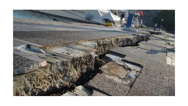 Παραμόρφωση 4 εκατοστών στην πόλη της Κω μετά τον φονικό σεισμό