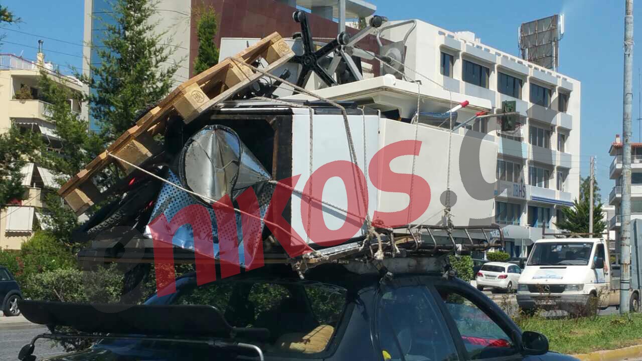 Έκανε το Ι.Χ. του… φορτηγό – ΦΩΤΟ αναγνώστη