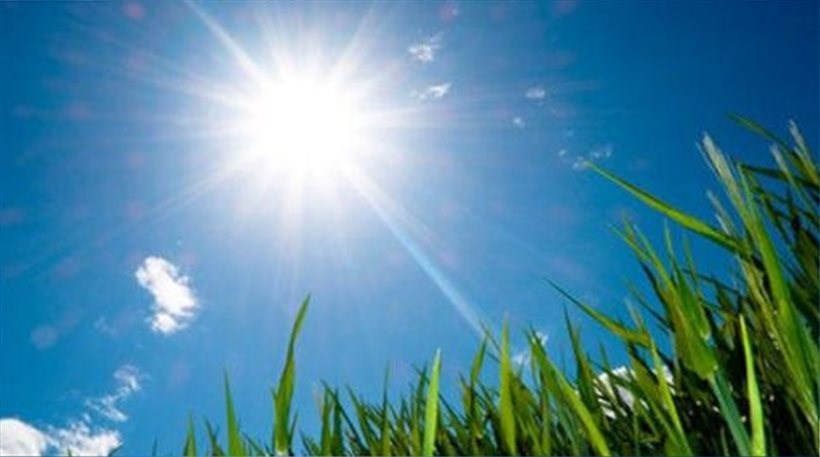 Ηλιοφάνεια σε όλη τη χώρα – Στους 35 βαθμούς η θερμοκρασία