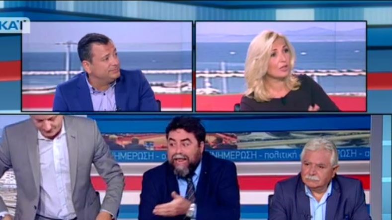 Άγρια κόντρα “on air” Βέττα – Οικονόμου – Έφυγε από το studio ο βουλευτής του ΣΥΡΙΖΑ