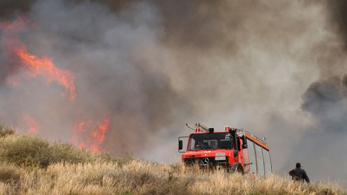 Πολύ υψηλός ο κίνδυνος πυρκαγιάς για αύριο – ΦΩΤΟ
