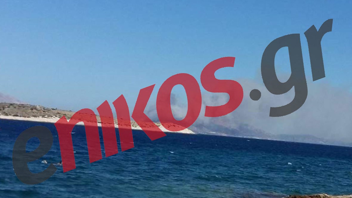 Κοντά σε κατοικημένη περιοχή η φωτιά στα Καλύβια – ΦΩΤΟ – ΤΩΡΑ