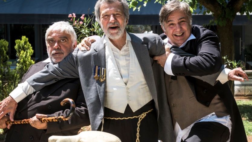 Η πρώτη πόζα Φέρτη-Πιατά-Μιχαηλίδη για τους «Ήρωες» μόνο στο enikos.gr