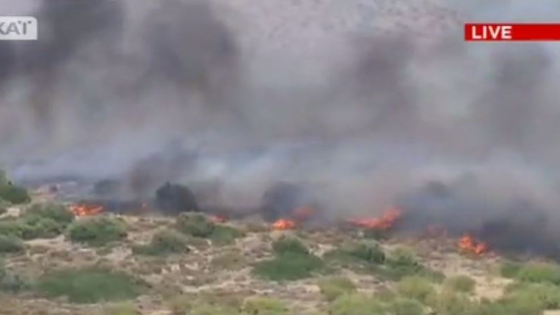 ΒΙΝΤΕΟ από τη μεγάλη φωτιά στα Καλύβια