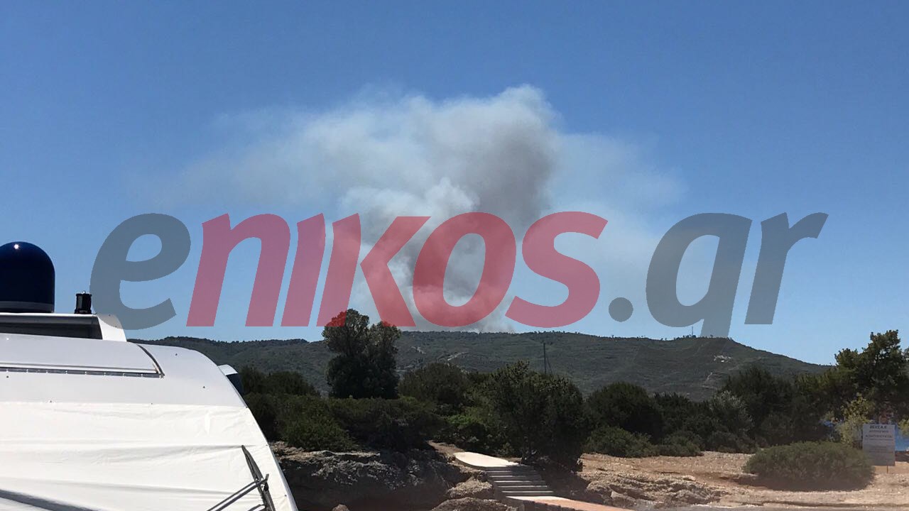 Φωτιά στις Σπέτσες – ΦΩΤΟ αναγνώστη – ΤΩΡΑ