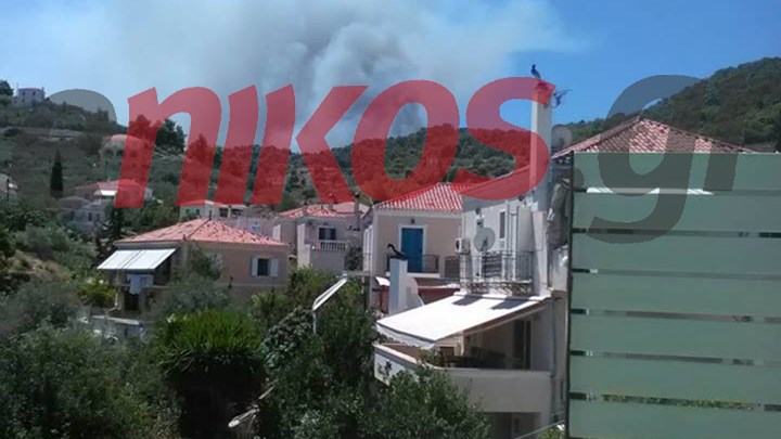 Νέες εικόνες από τη φωτιά στις Σπέτσες – ΦΩΤΟ αναγνώστη