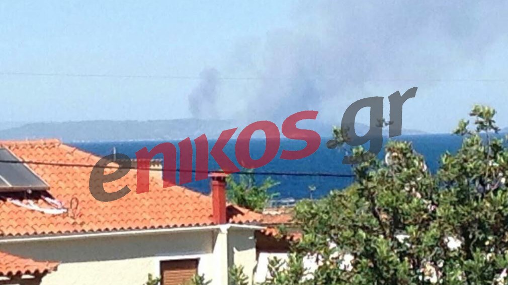 Ορατή από τα Πούλιθρα Αρκαδίας η φωτιά στις Σπέτσες – ΦΩΤΟ αναγνώστη