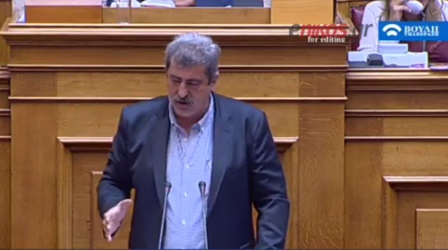 Αντιπαράθεση Πολάκη με Λοβέρδο και Φωτήλα στη Βουλή