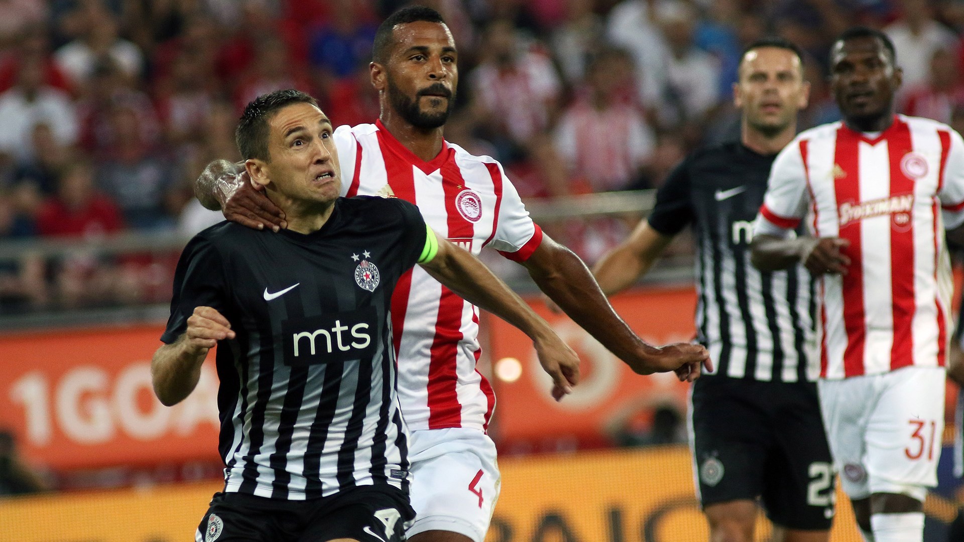 Ολυμπιακός – Παρτιζάν 1-1 (ΗΜ.)