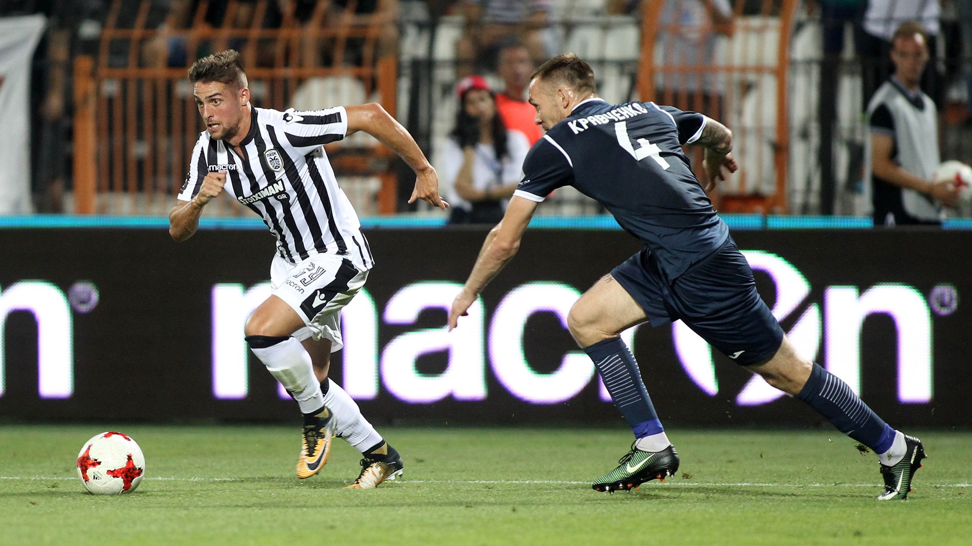 ΠΑΟΚ – Ολιμπίκ Ντόνετσκ 2-0 (ΗΜ.)