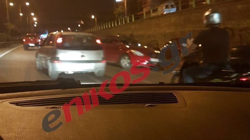 Τροχαίο στην εθνική οδό στο ύψος της Νέας Φιλαδέλφειας – ΦΩΤΟ αναγνώστη – ΤΩΡΑ