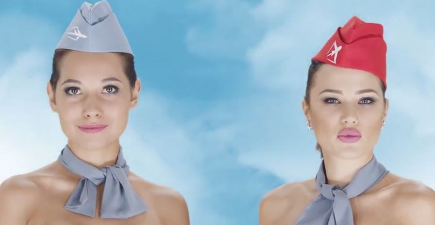 Σάλος με τις γυμνές αεροσυνοδούς σε διαφήμιση ταξιδιωτικής εταιρείας – ΒΙΝΤΕΟ