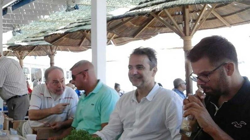 Στη Σίφνο ο Μητσοτάκης – ΦΩΤΟ