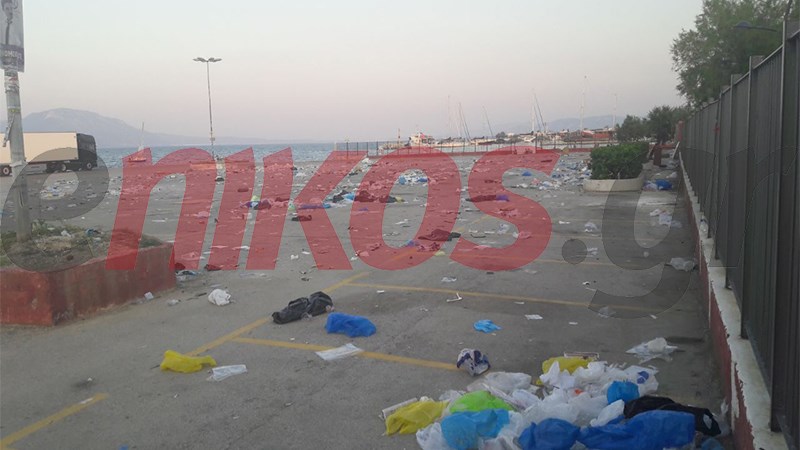 Μετά το παζάρι τα σκουπίδια ξέμειναν στο λιμάνι του Κιάτου – Καταγγελία αναγνώστη