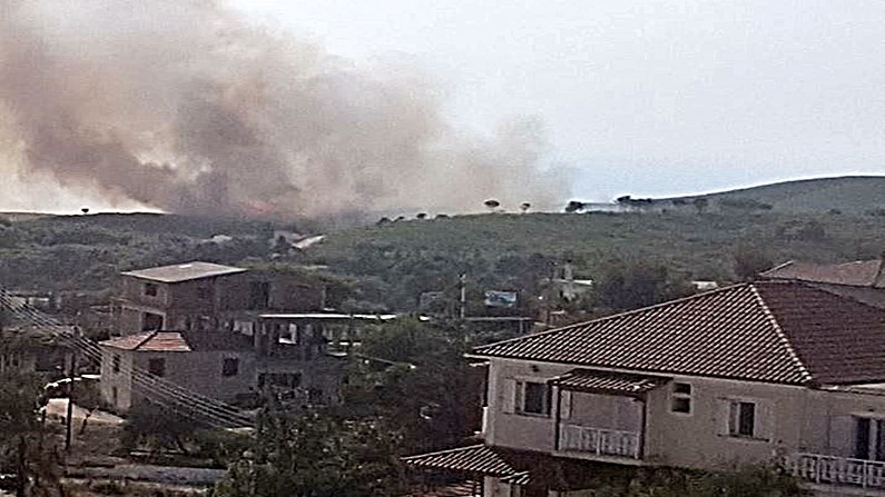 Πυρκαγιά στη Ζάκυνθο