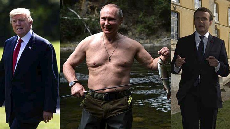 Πού και πώς περνούν τις διακοπές τους οι Τραμπ, Πούτιν και Μακρόν