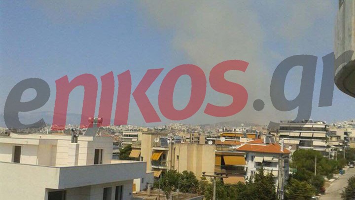 Νέες εικόνες από τη φωτιά στην Καισαριανή – ΦΩΤΟ αναγνώστη