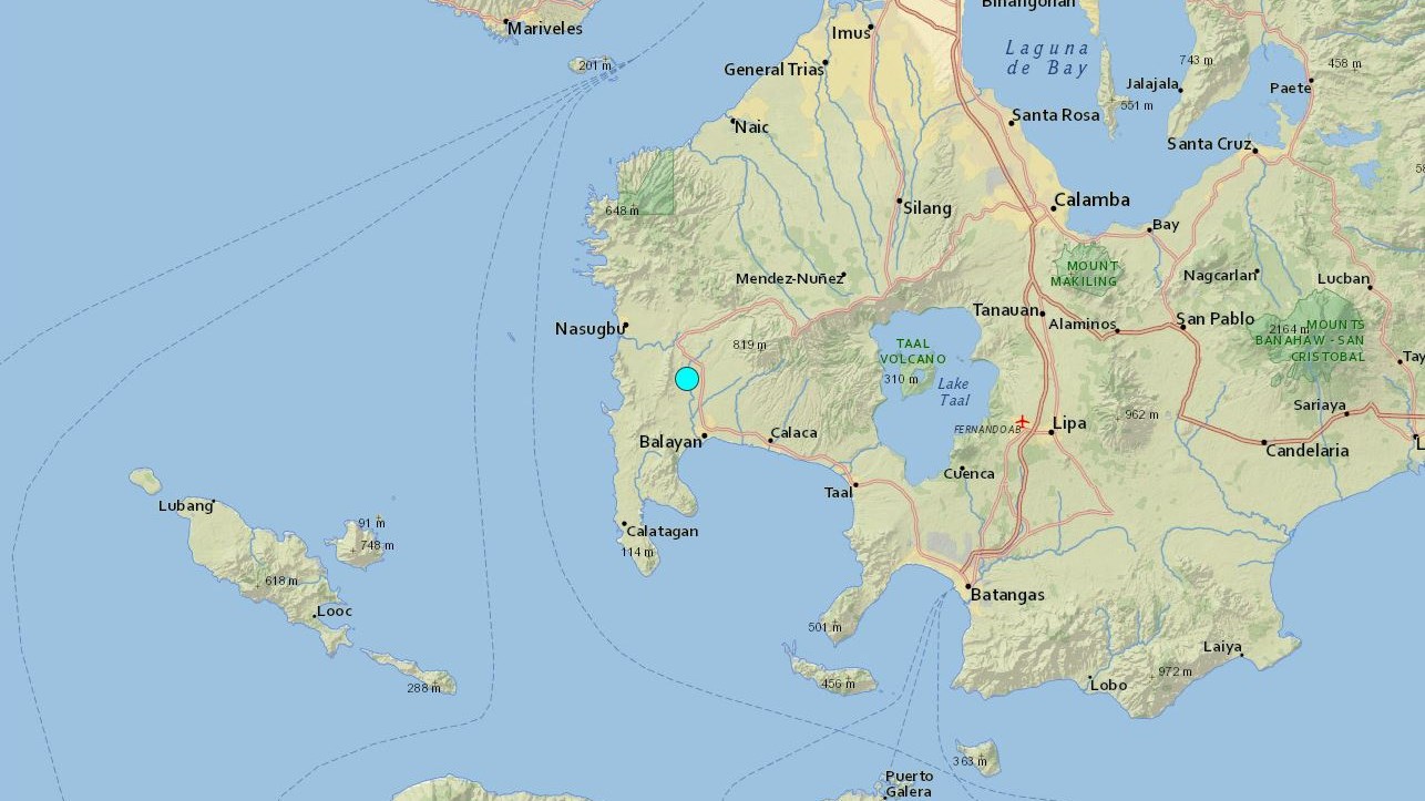 Δεν υπάρχουν αναφορές για θύματα ή τραυματίες από τον σεισμό των 6,2 Ρίχτερ στις Φιλιππίνες
